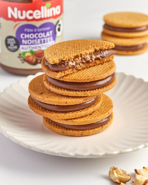 Biscuits fourrés Nucellina praliné noisette