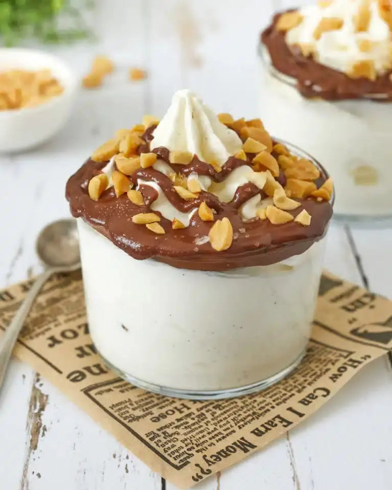 Glace au yaourt façon sundae