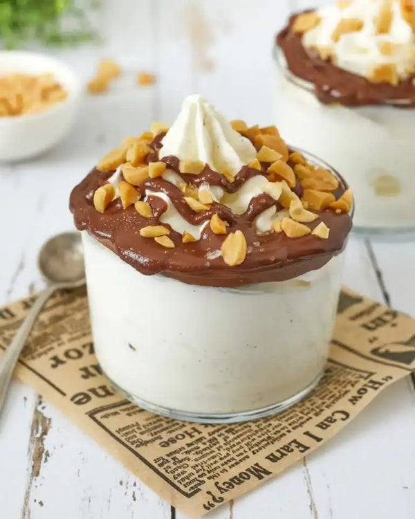Glace au yaourt façon sundae