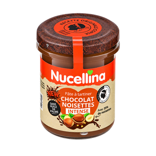 Nucellina Intense — Pâte à tartiner corse chocolat intense et noisette — 215 g