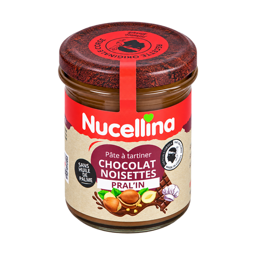 Nucellina Pral’In — Pâte à tartiner corse praliné noisette — 215 g